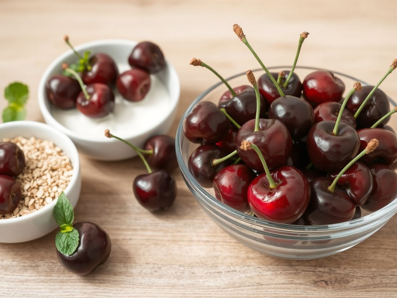 A cseresznye természetes antioxidánsai támogatják az egészséges fogyást.