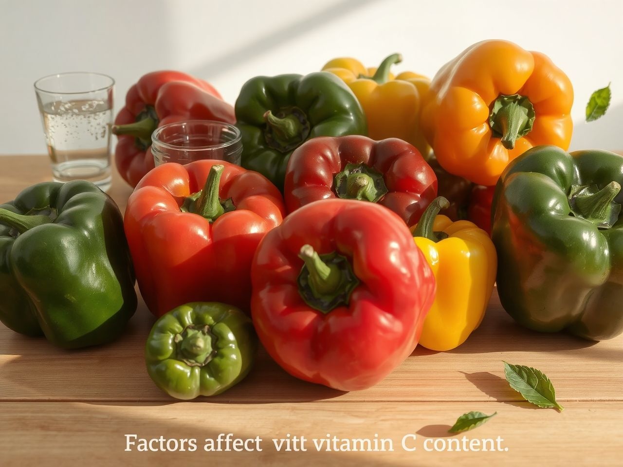 A paprika C-vitamin tartalma a fajta és érési állapot függvénye.