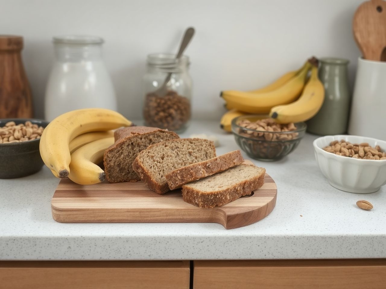 A banánkenyér új életet ad túlérő banánoknak, pazarlás ellen.