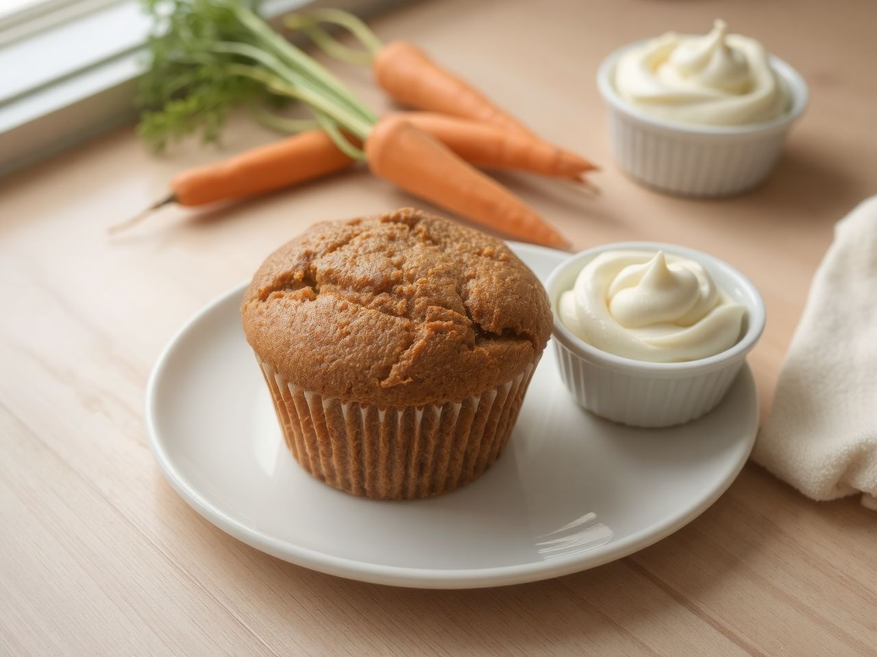 A sárgarépás muffin tésztája könnyen variálható fűszerekkel és magvakkal.