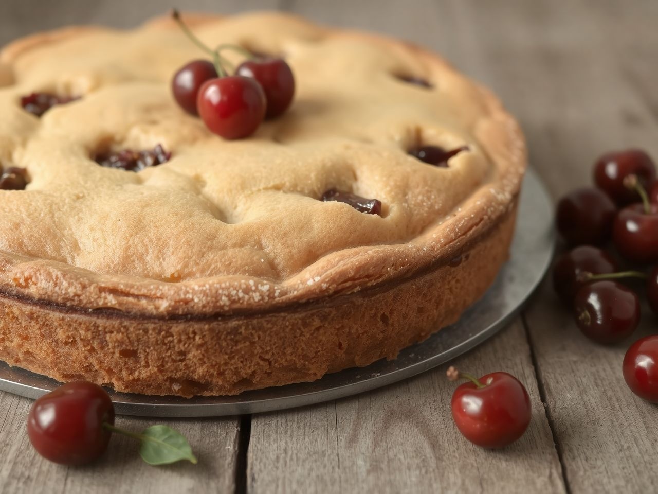 A házi Pándi meggytorta őrzött családi recept alapján készül.