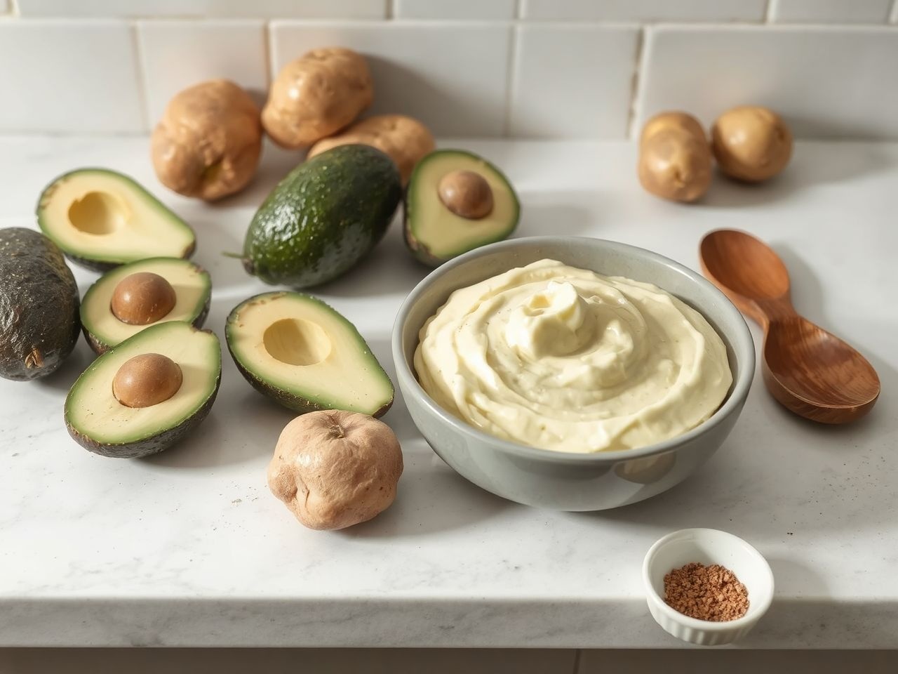 Adj egy csipet citromlevet az avokádós krumplipüré frissességéhez!