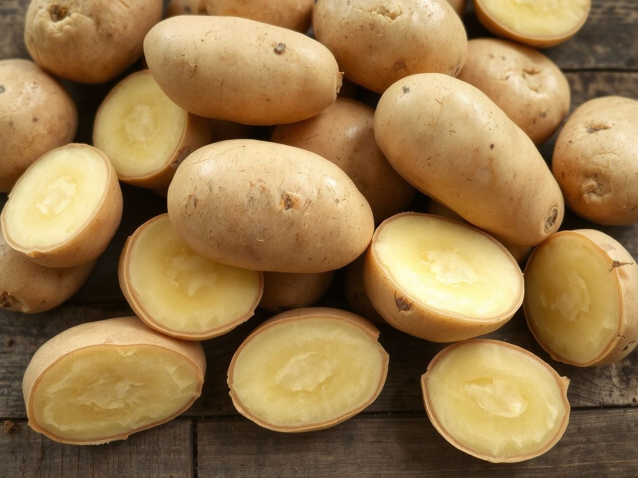 A Bernina burgonya jellegzetes ovális forma és sima héj jellemzi.