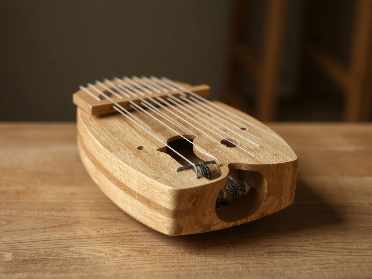 A körtemuzsika hangját a természetes anyagok formálják és színezik.