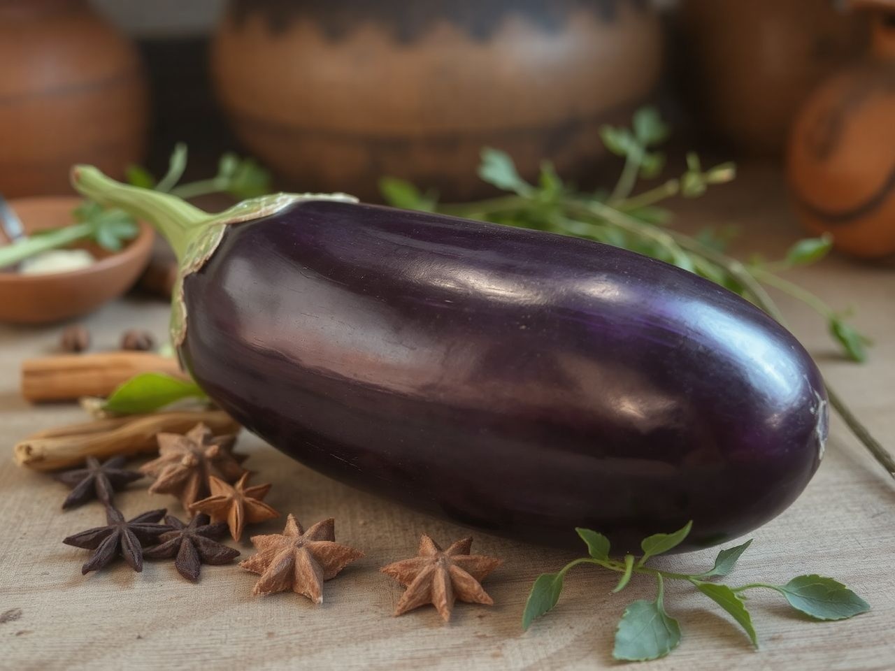 A padlizsán Dél-Ázsiából származik, évszázadok óta kedvelt.