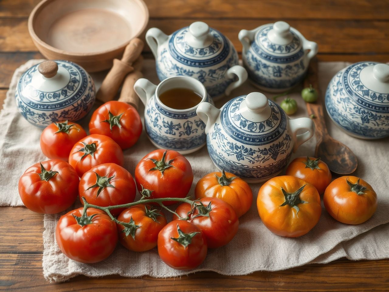 A paradicsom a mediterrán konyha alapja és jelkép.
