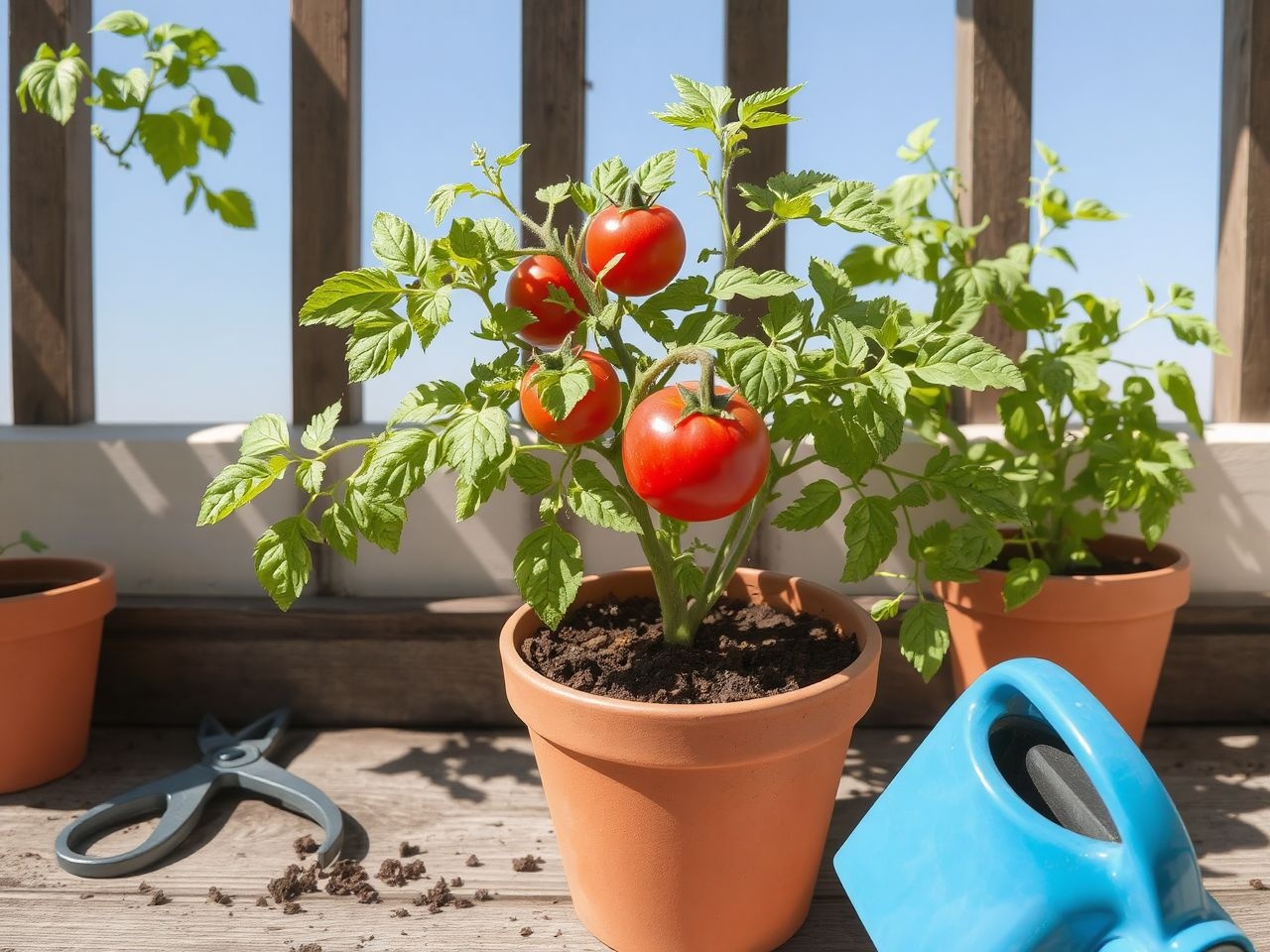 A paradicsom bőséges napfényt és rendszeres öntözést igényel.