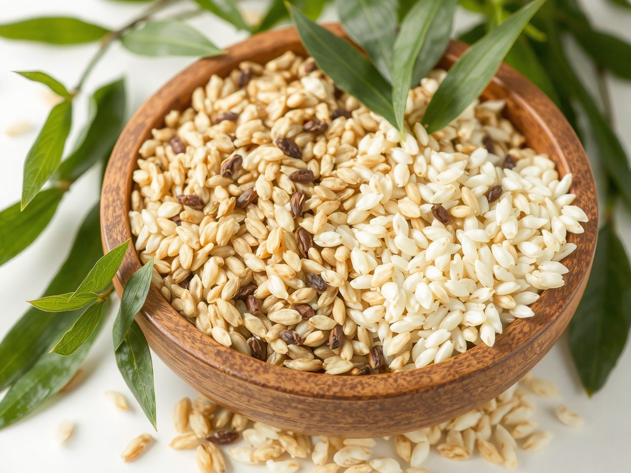 A rizs gazdag antioxidánsokban, támogatja az emésztést és energiát ad.