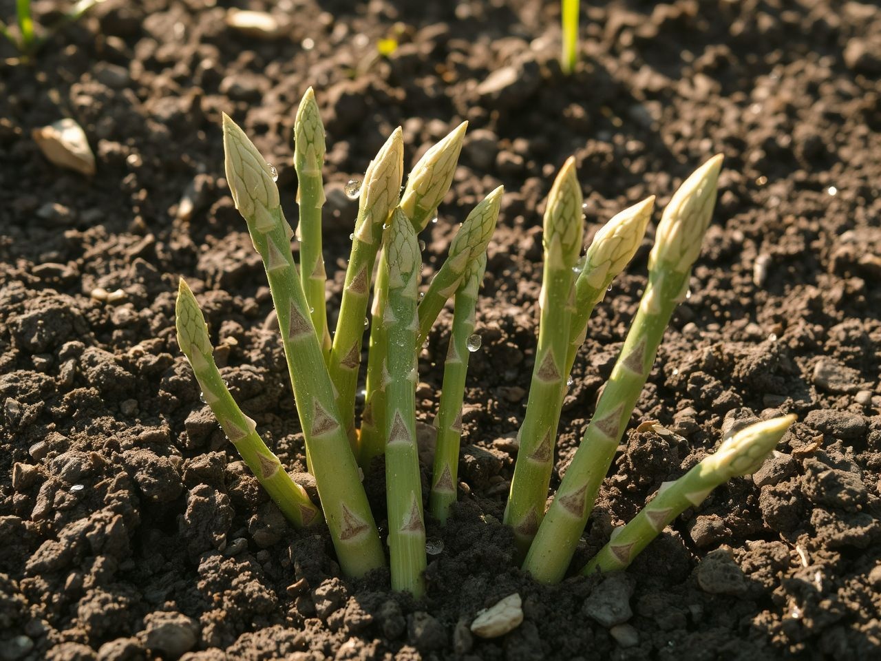 A spárgaszüret tavasszal kezdődik, az első ízek frissítők.