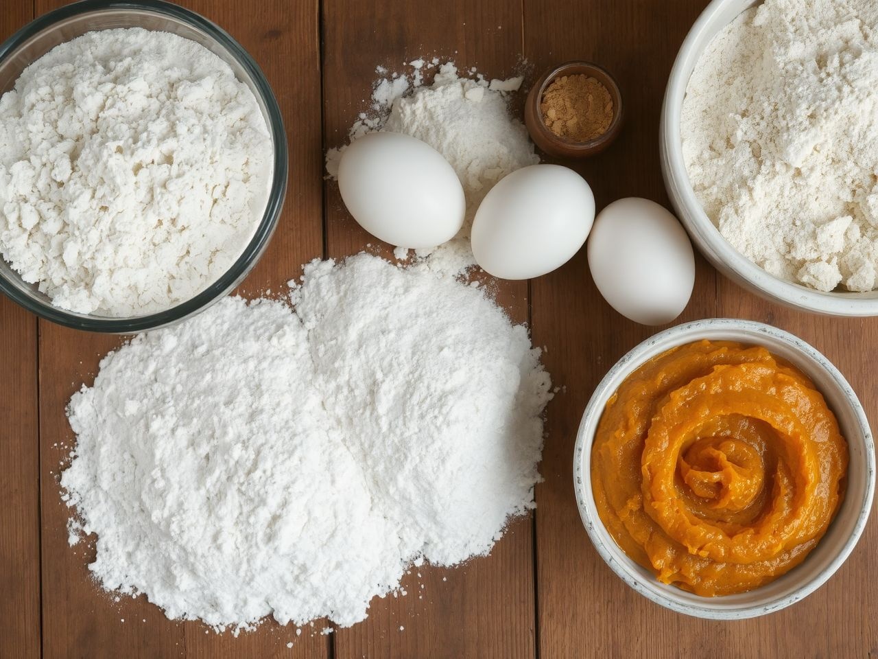 A friss tojás és liszt aránya a piskóta titka.