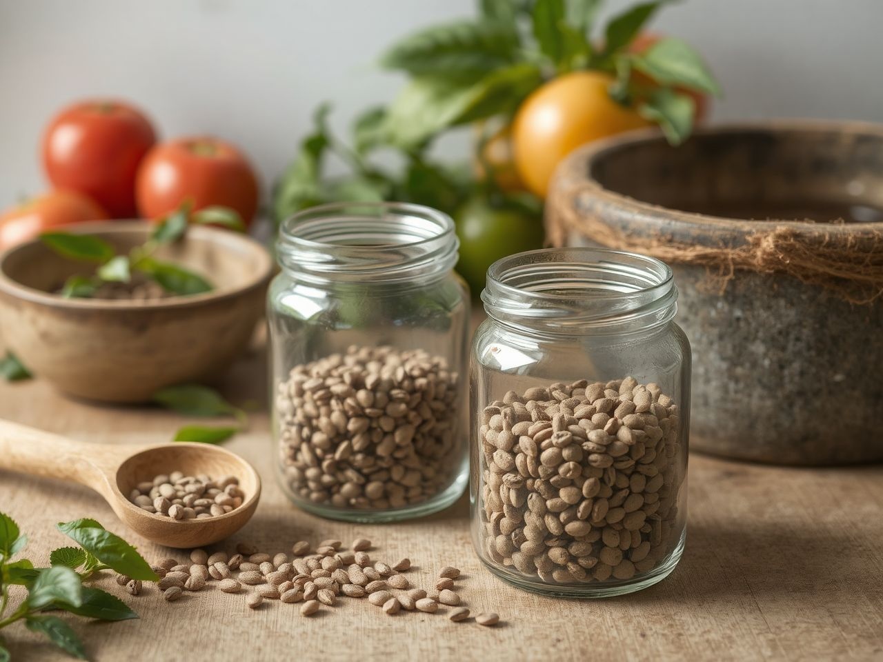 A vetőmagok szakszerű tárolása növeli a csírázási arányt.