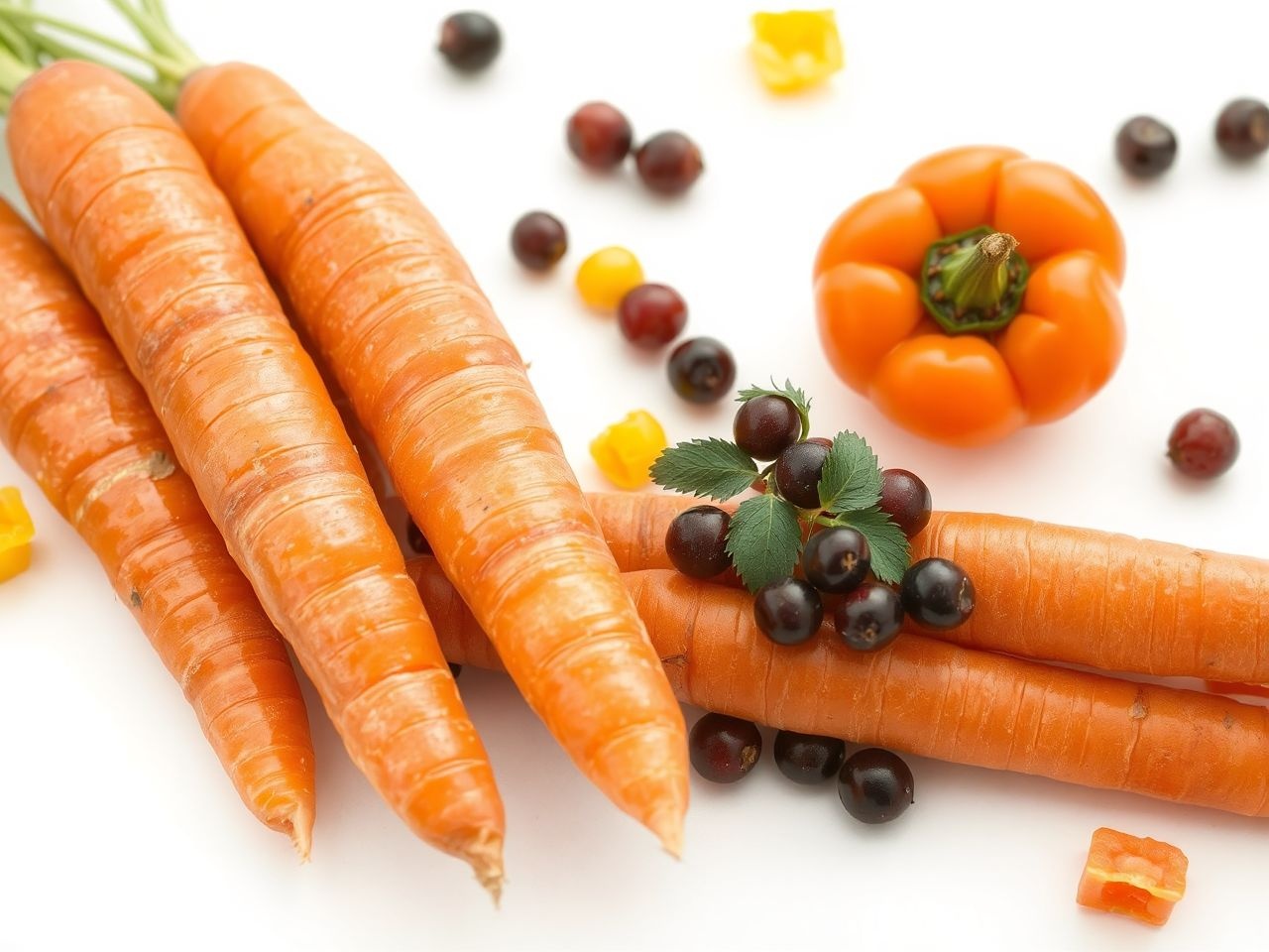 A flavonoidok és karotinoidok erősítik a szervezet antioxidáns védelmét.