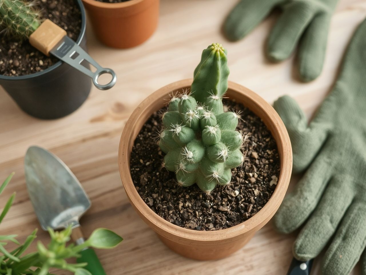 Az átültetés tavasszal ajánlott, friss földdel és jól vízáteresztő cseréppel.