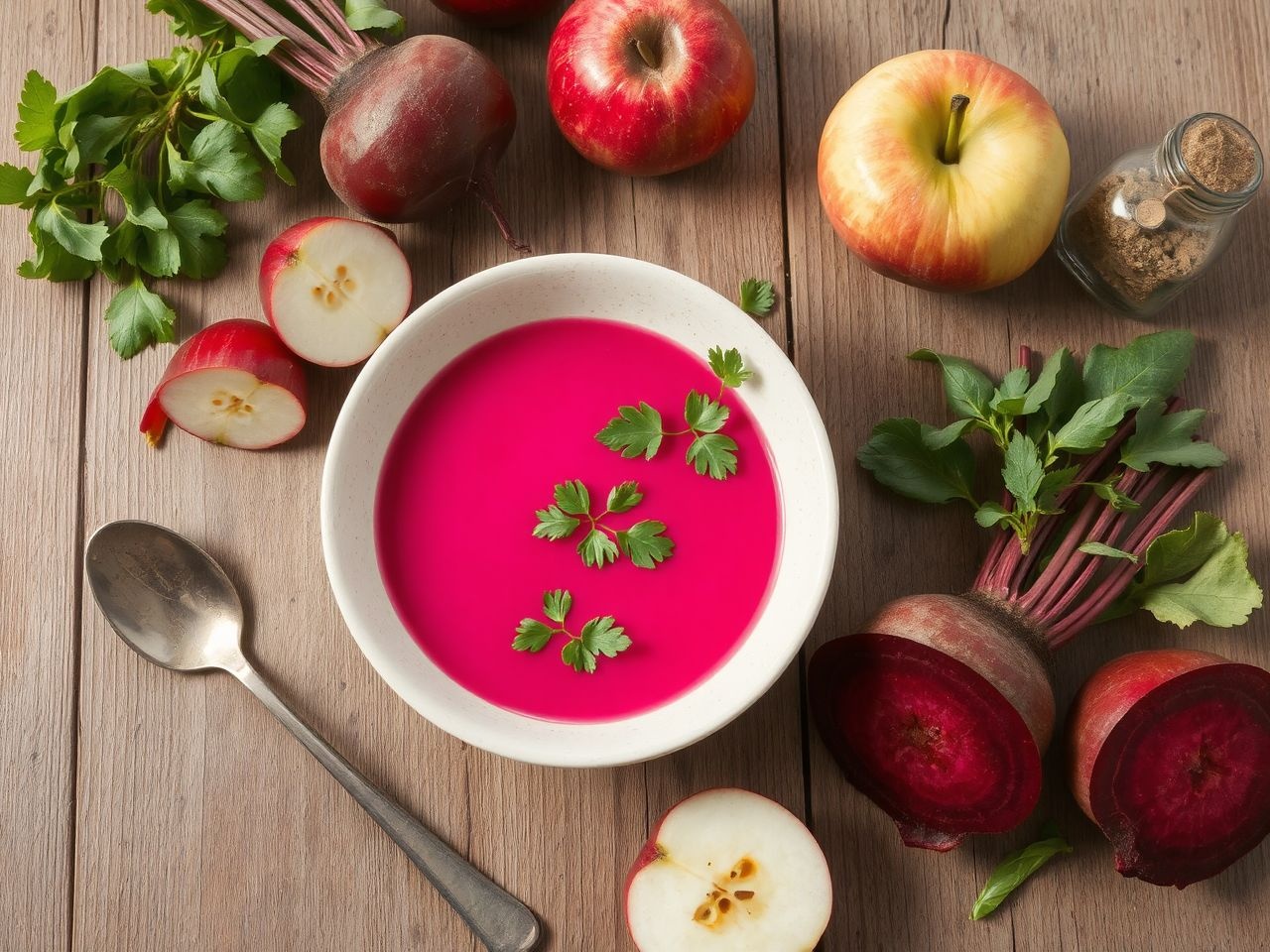 Az almás céklaleves ötvözi a hagyományt és modern kreativitást.