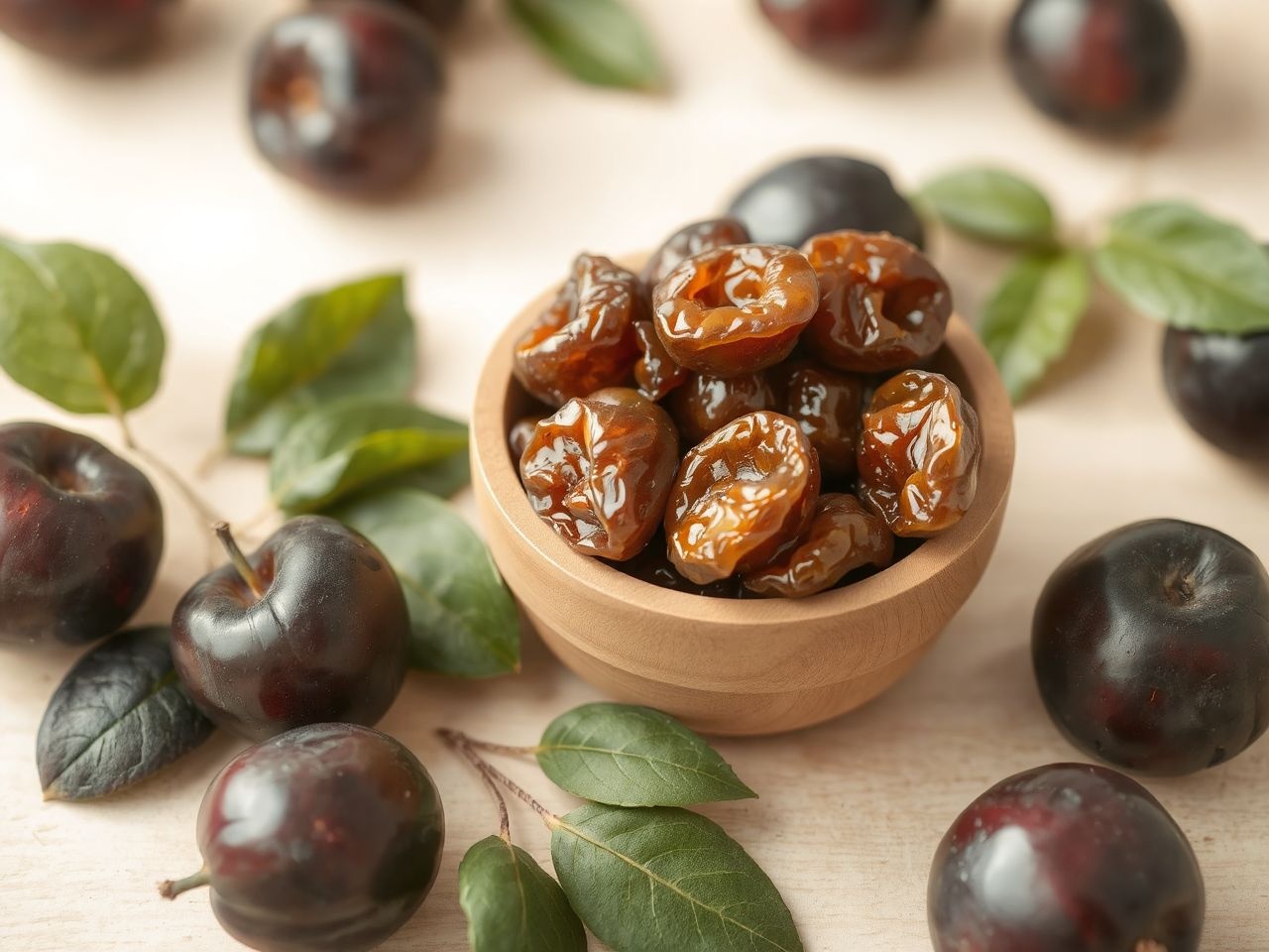 Az aszalt szilva segíti az emésztést és székrekedést old.