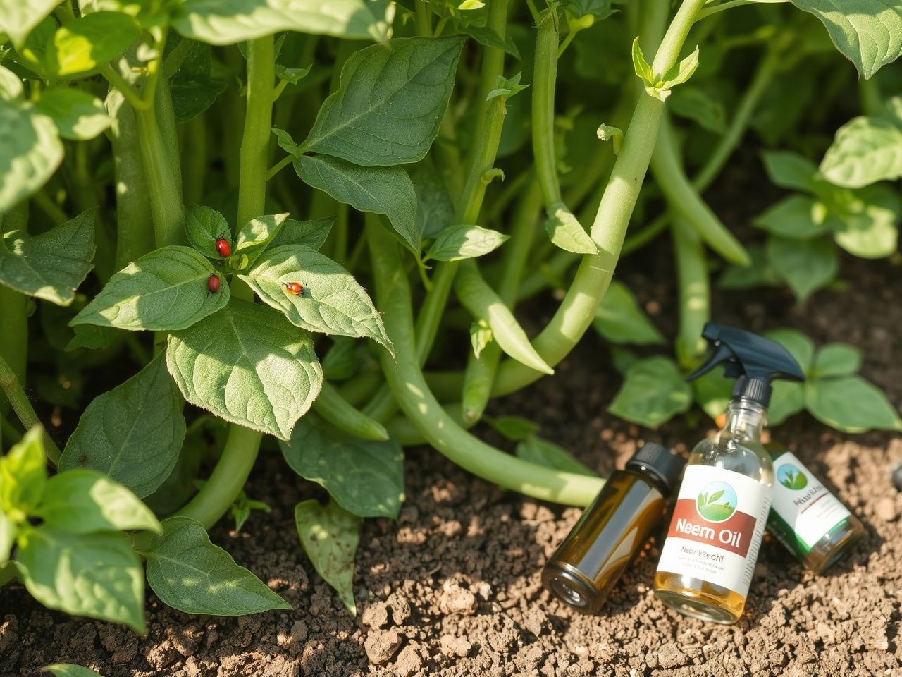 A levéltetvek elleni természetes védekezés fokhagymás permetezés.