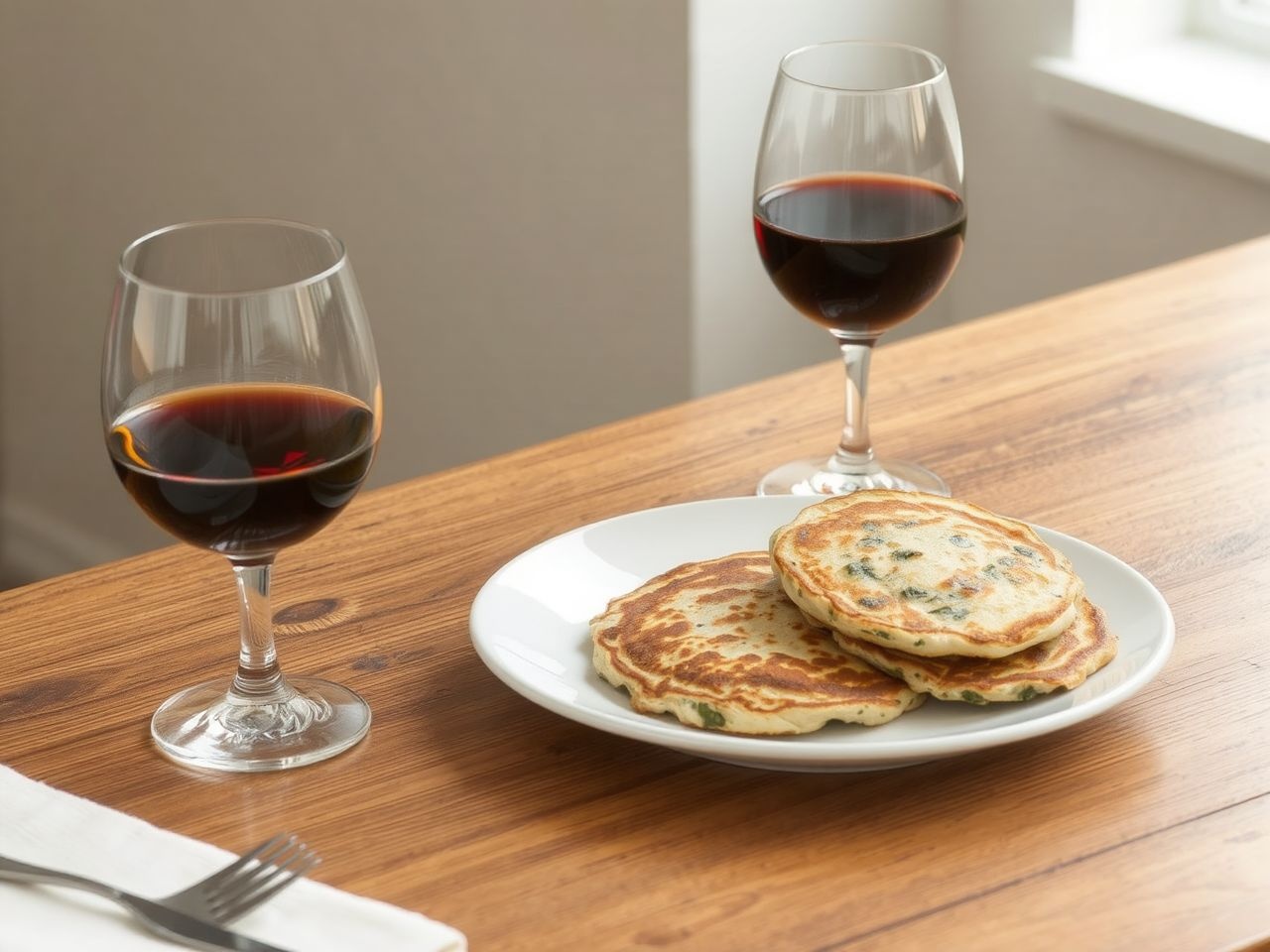 A spenótos tócsni könnyed fehérborral tökéletes párosítás.