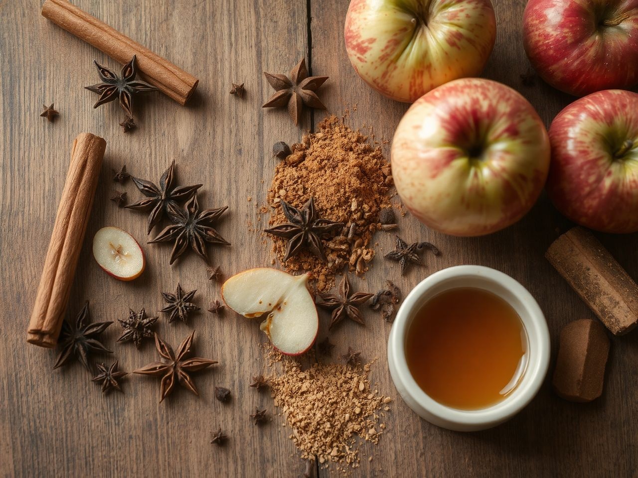A fahéj és szegfűszeg illata téli sütemények lelke.