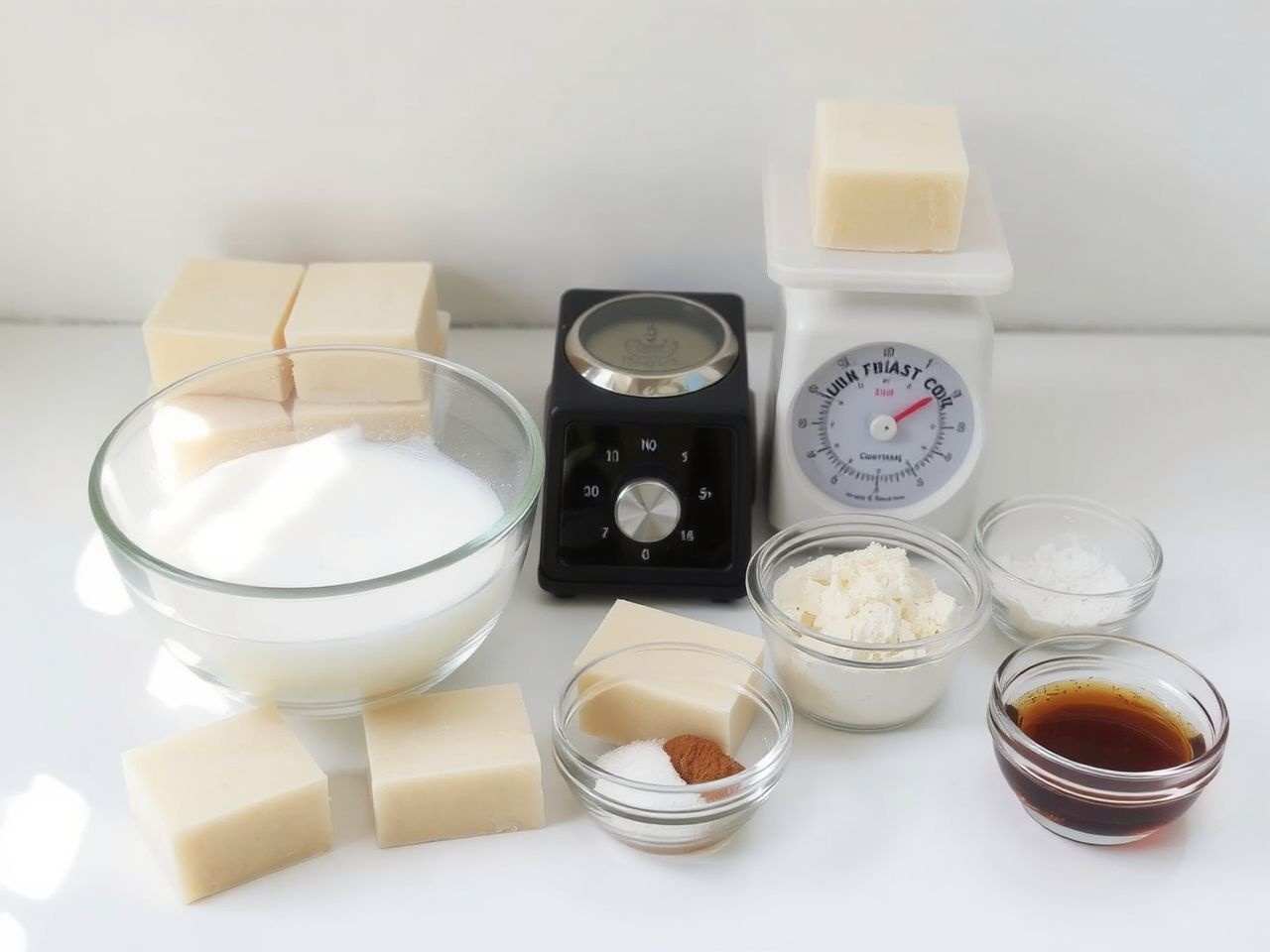 A túl magas hőmérséklet göröngyös szappant eredményezhet.