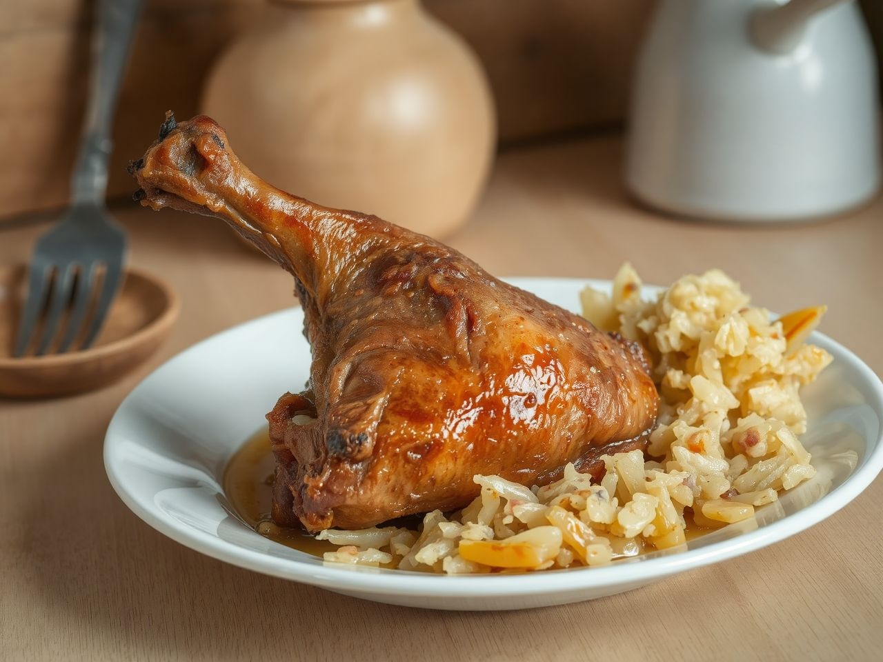 A túlzott sütés rágóssá teszi a kacsacombot, kerüld el!