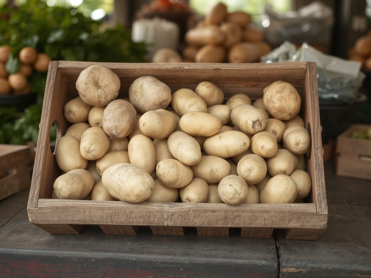 A burgonya fény hatására zöld színt és solanint termel.