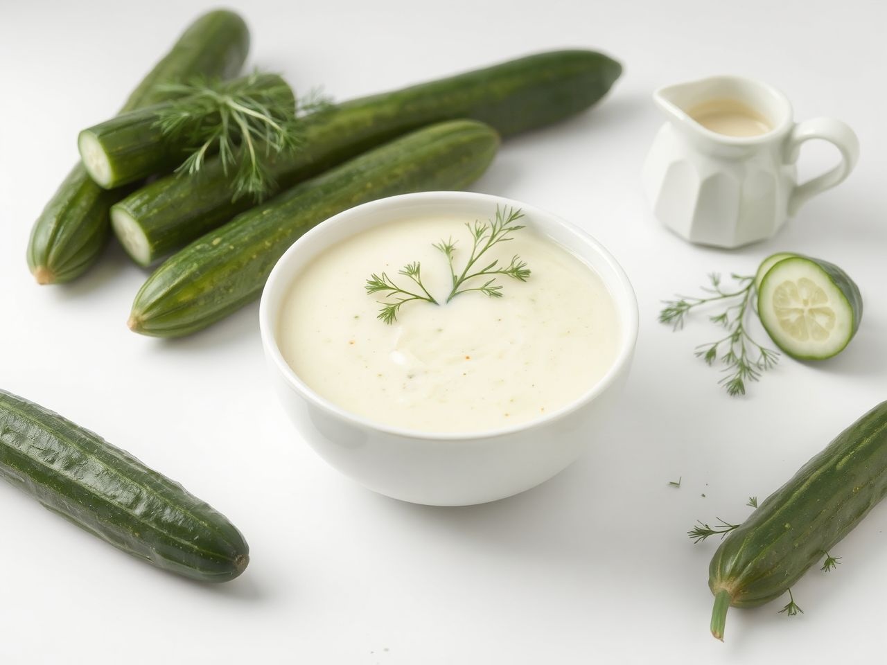 Az uborkakrémleves gyorsan elkészíthető, hűsítő nyári étel.