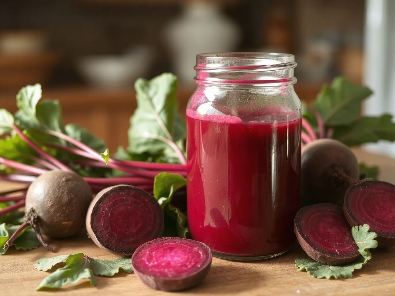 A házi céklalé télire megőrzi a vitaminokat és erősít.