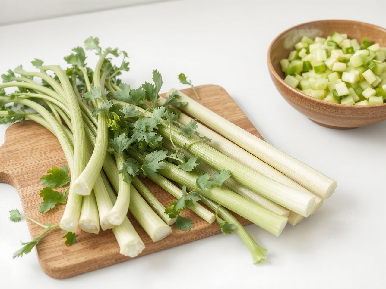 A nyers zeller rostjai támogatják az emésztést és hidratálnak.