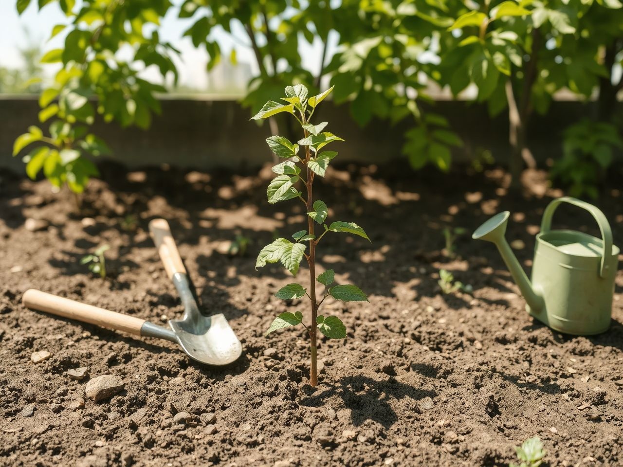 Az öntermékeny cseresznyefák ültetése egyszerű, kiváló kezdőknek.