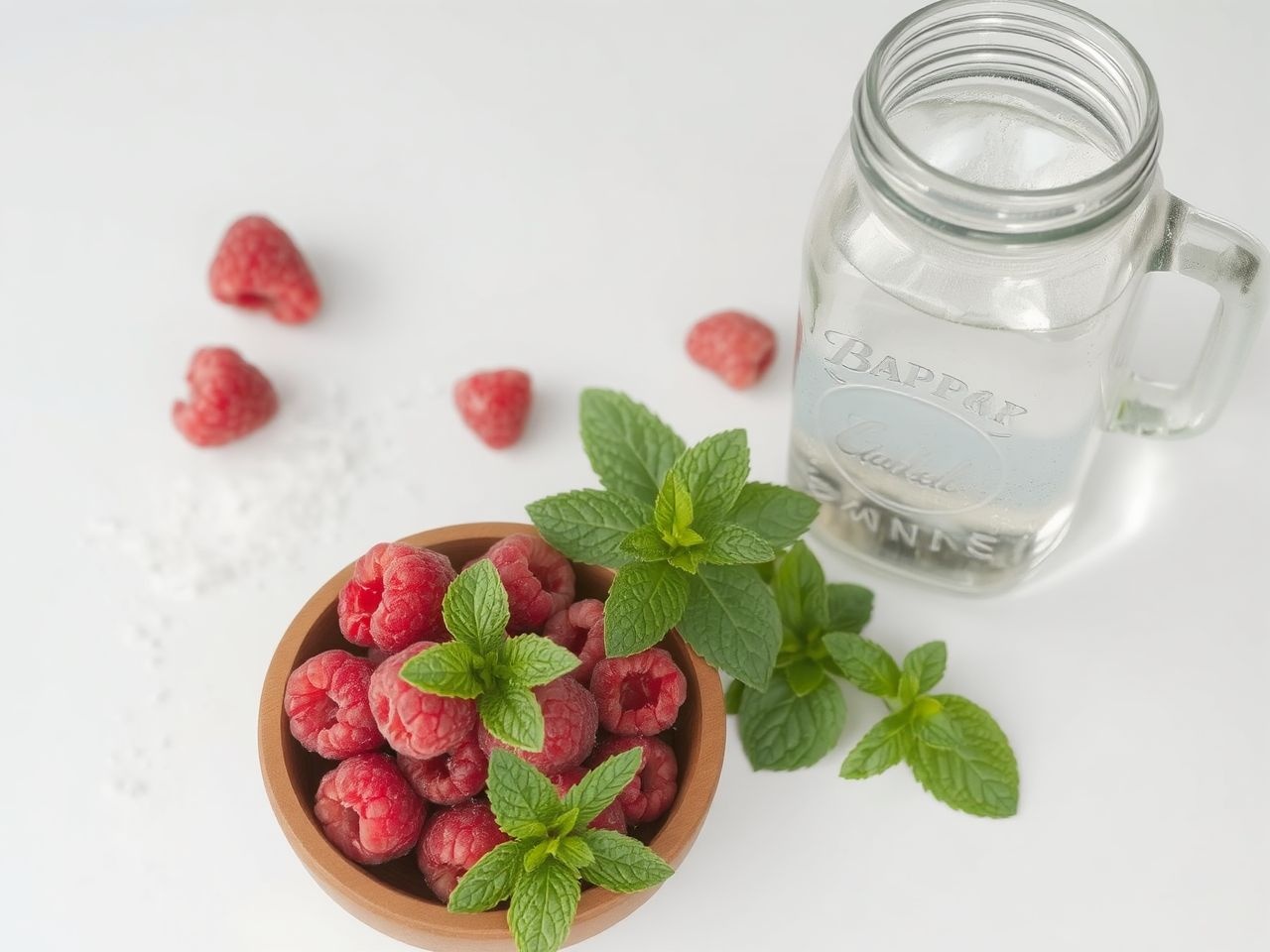 A érett málna adja a málnabor karakteres, természetes ízét.