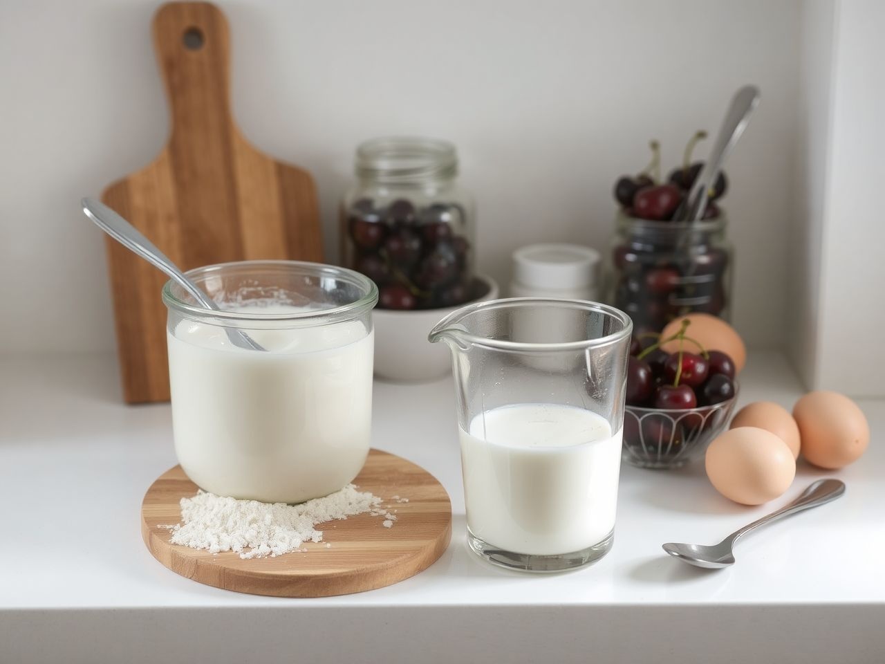 A bögrés mérés gyorssá és pontosabbá teszi a sütést.