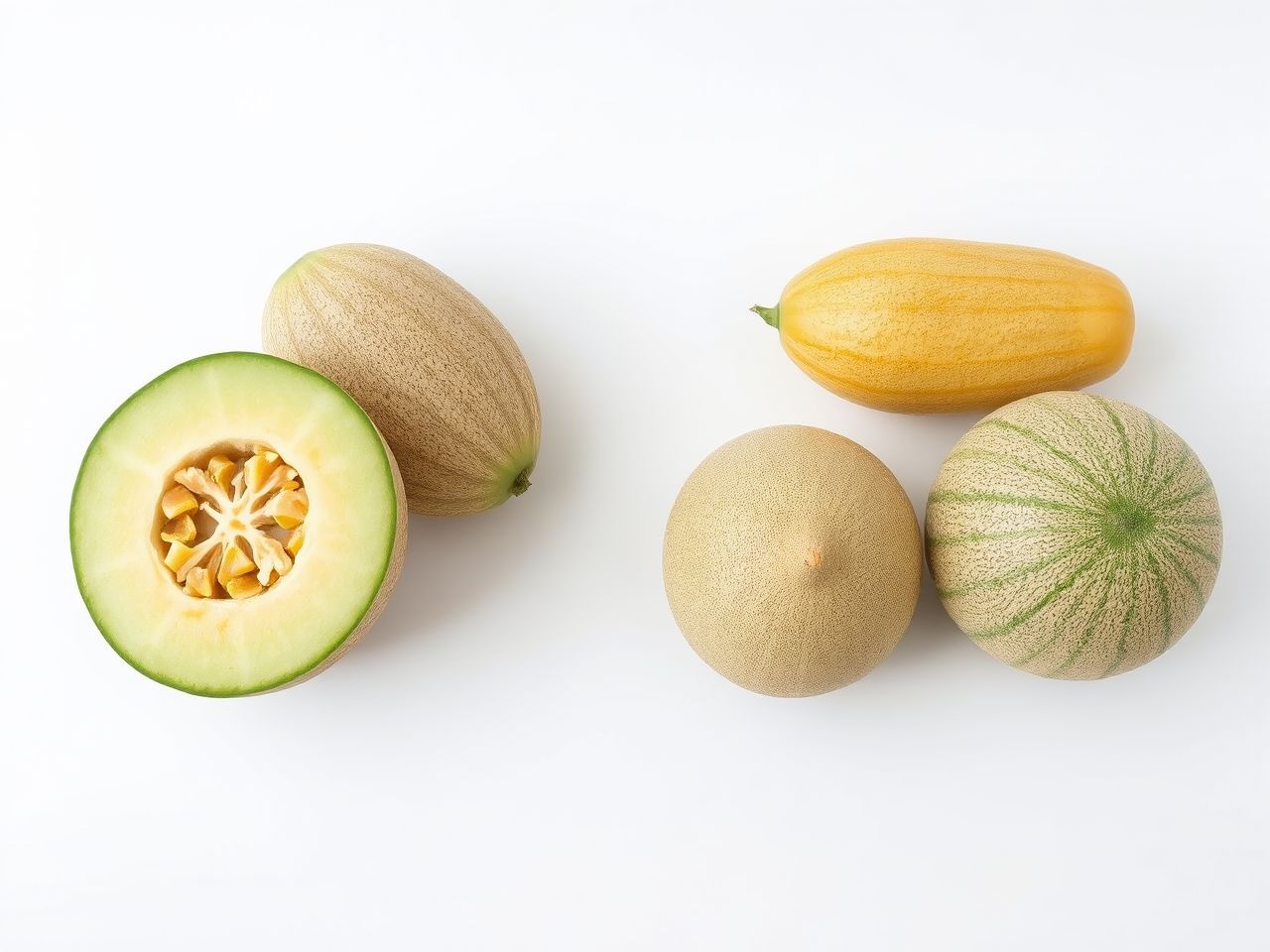 A kantalup és sárgadinnye elnevezések régiótól függően változnak.