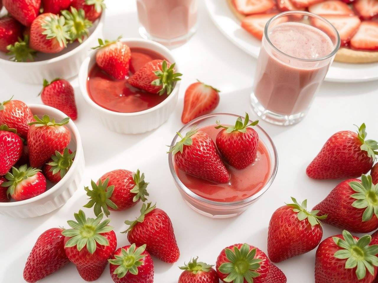 Friss eperrel készíthetsz izgalmas, házi készítésű eperlevet.