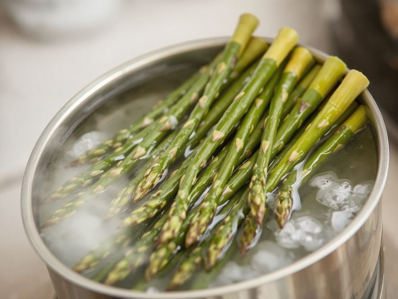A spárgát párolva őrzi meg legjobban ropogósságát.