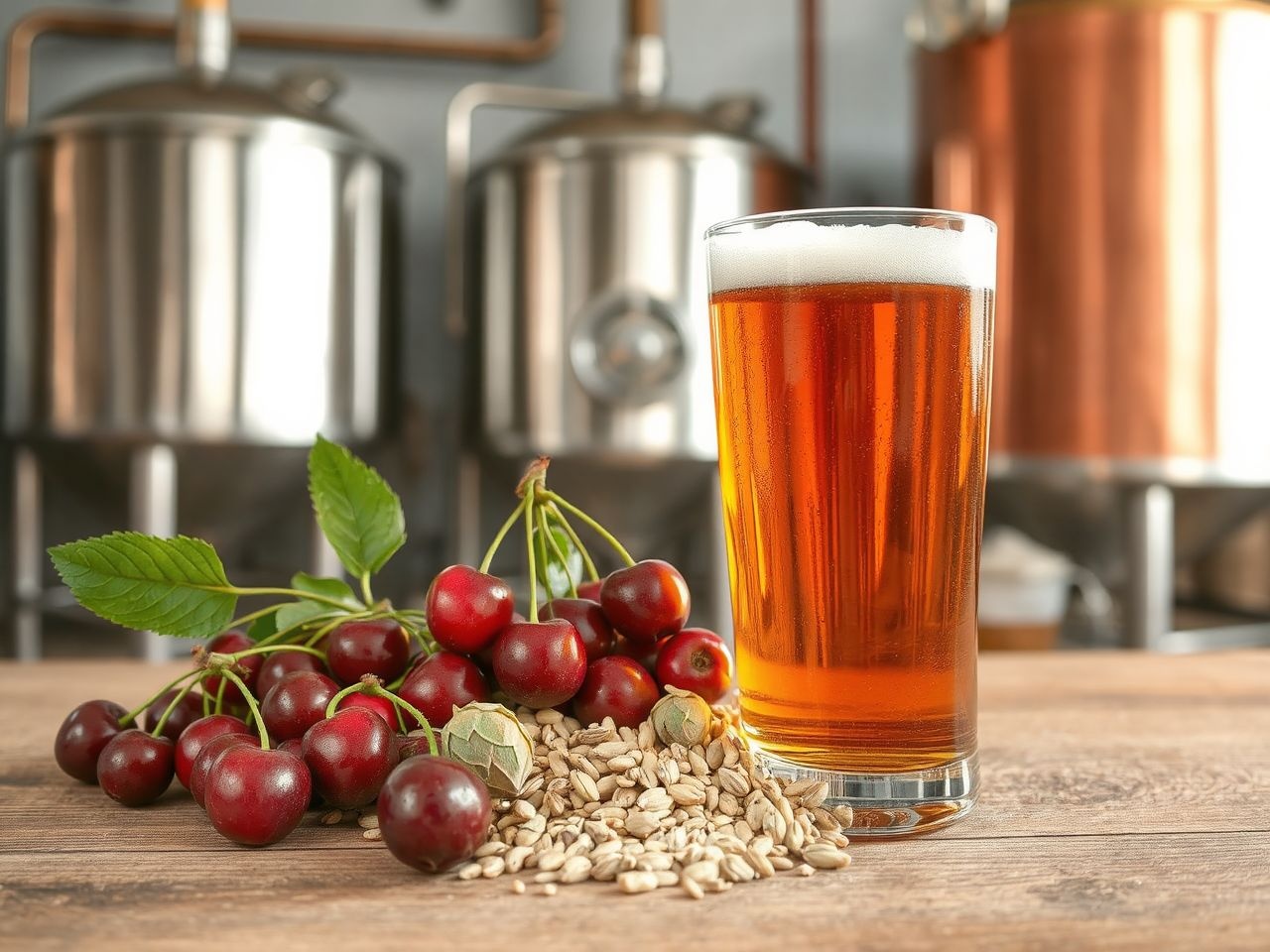 A Meggy Ale egyedi ízét a friss meggy és maláta adja.