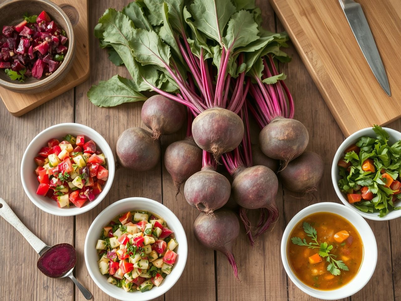 A cékla saláták, levesek és sült ételek alapja lehet.