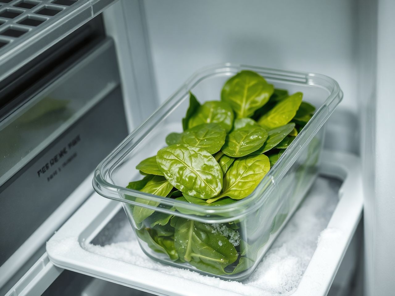 A spenótot blansírozva fagyasztva őrizzük meg legjobb állapotban.