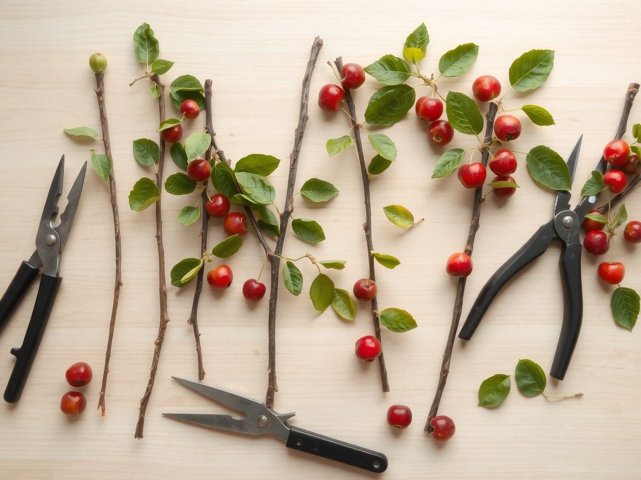 A metszés időpontja meghatározza a meggyfa terméshozamát.