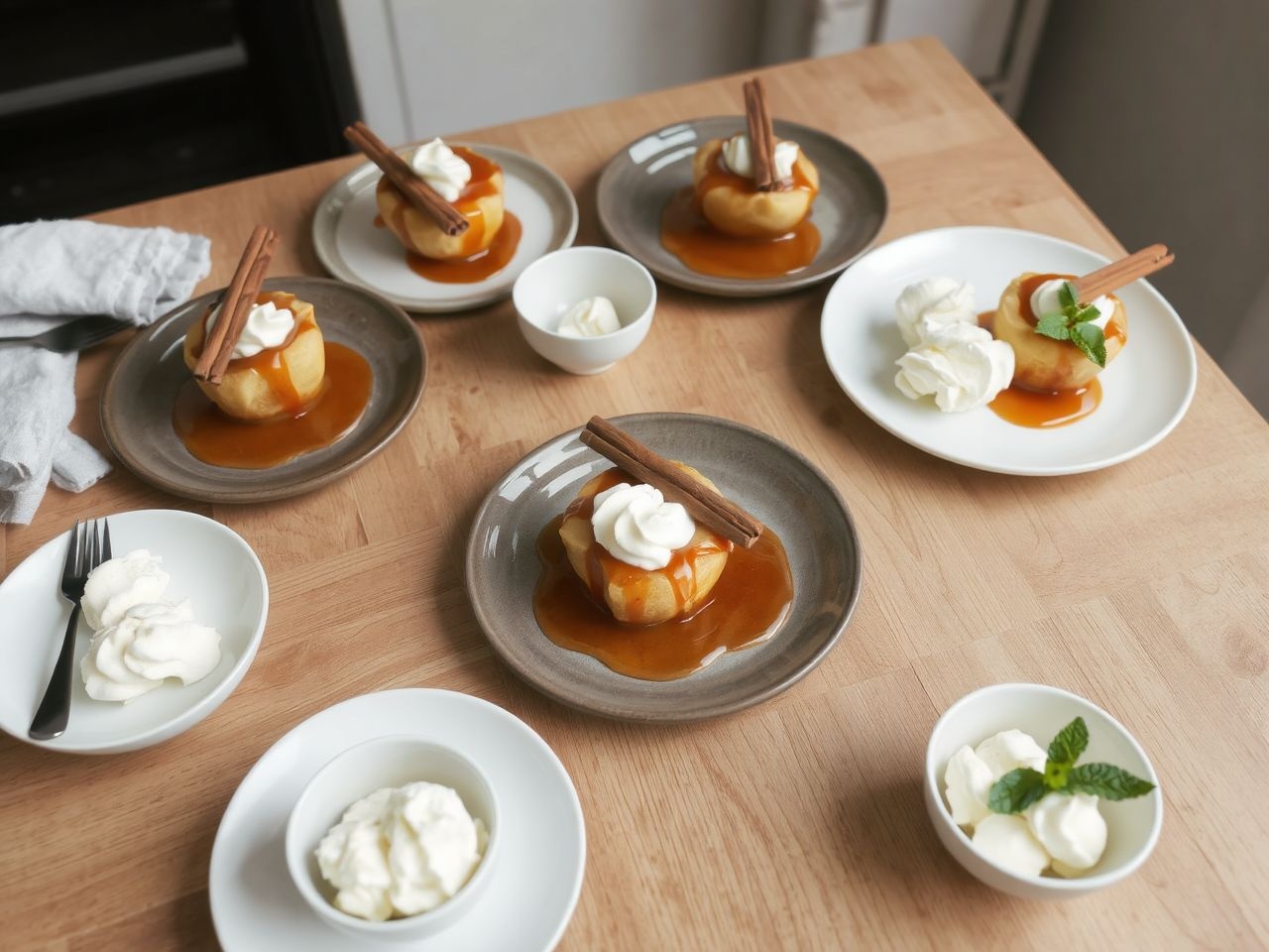 A vaníliafagyi a sült alma tökéletes kísérője.