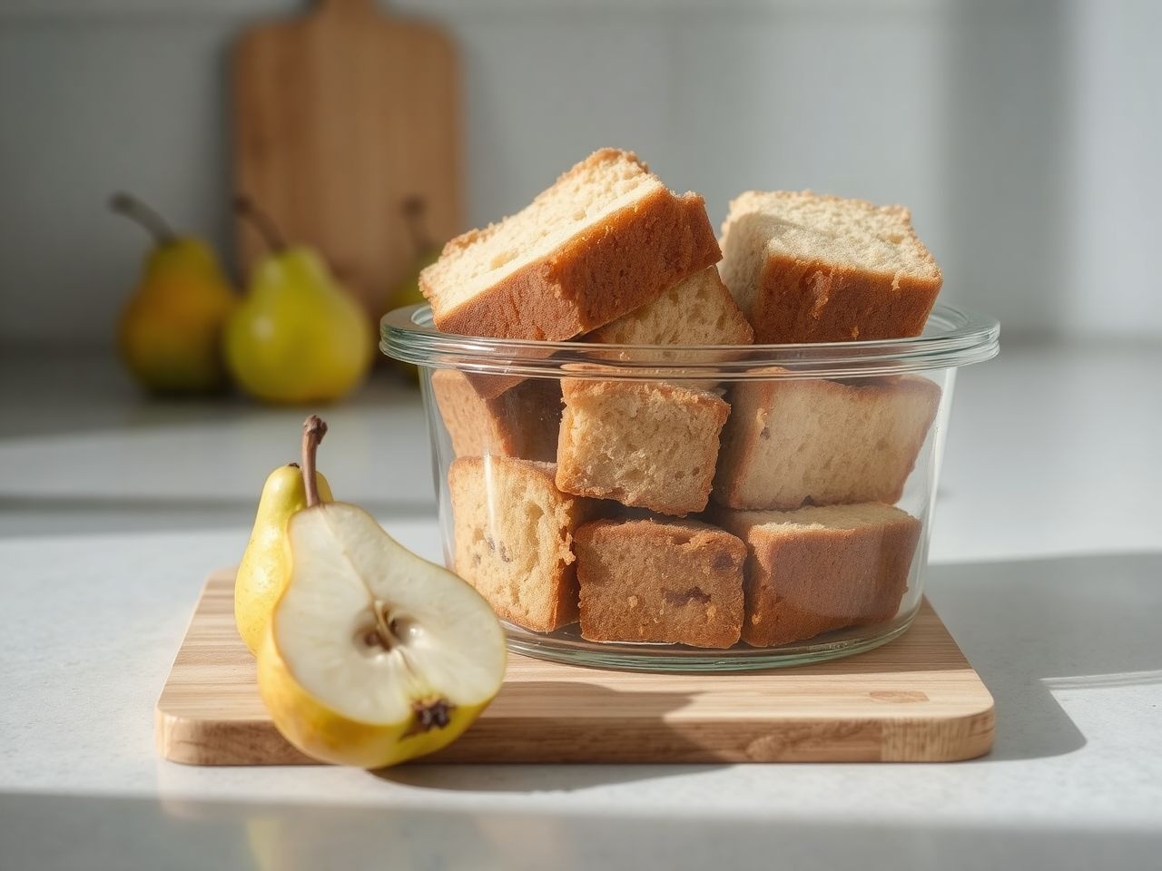 A körtés süti légmentesen tárolva napokig friss marad.