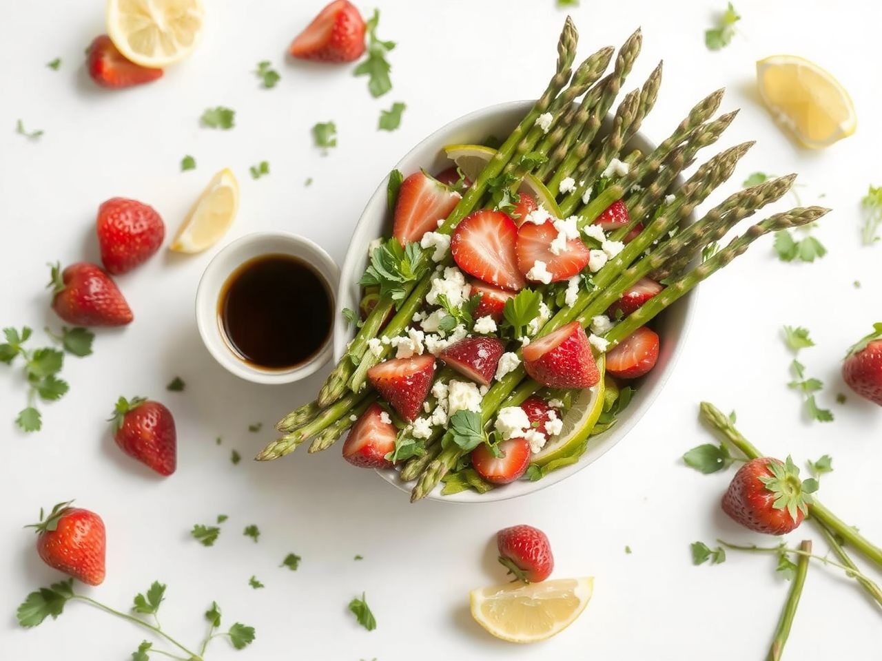 Az ízek variálásával minden spárgasaláta egyedi lehet.