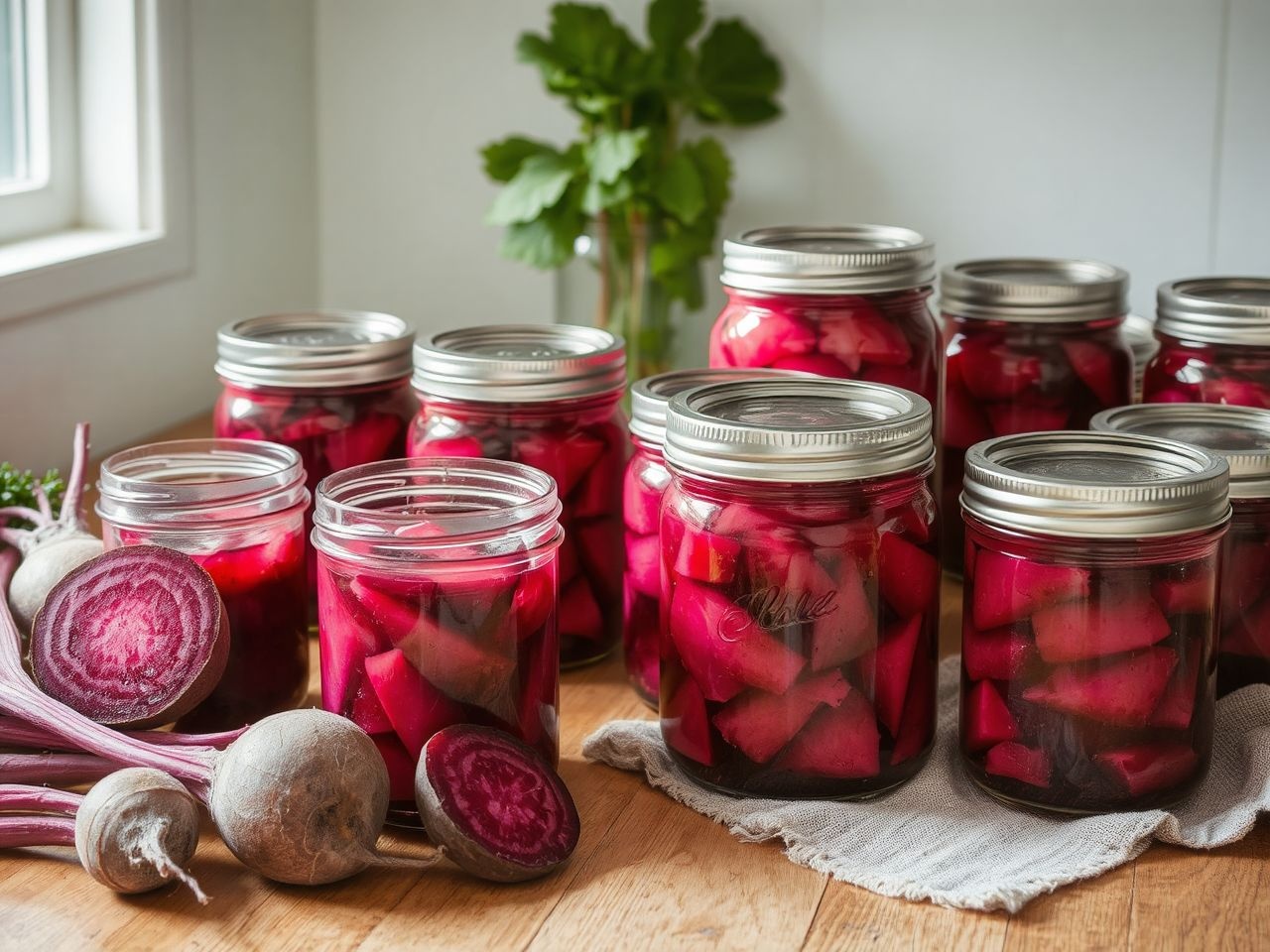 A frissen eltett cékla savanyúság hűvös helyen 6 hónapig eltartható.