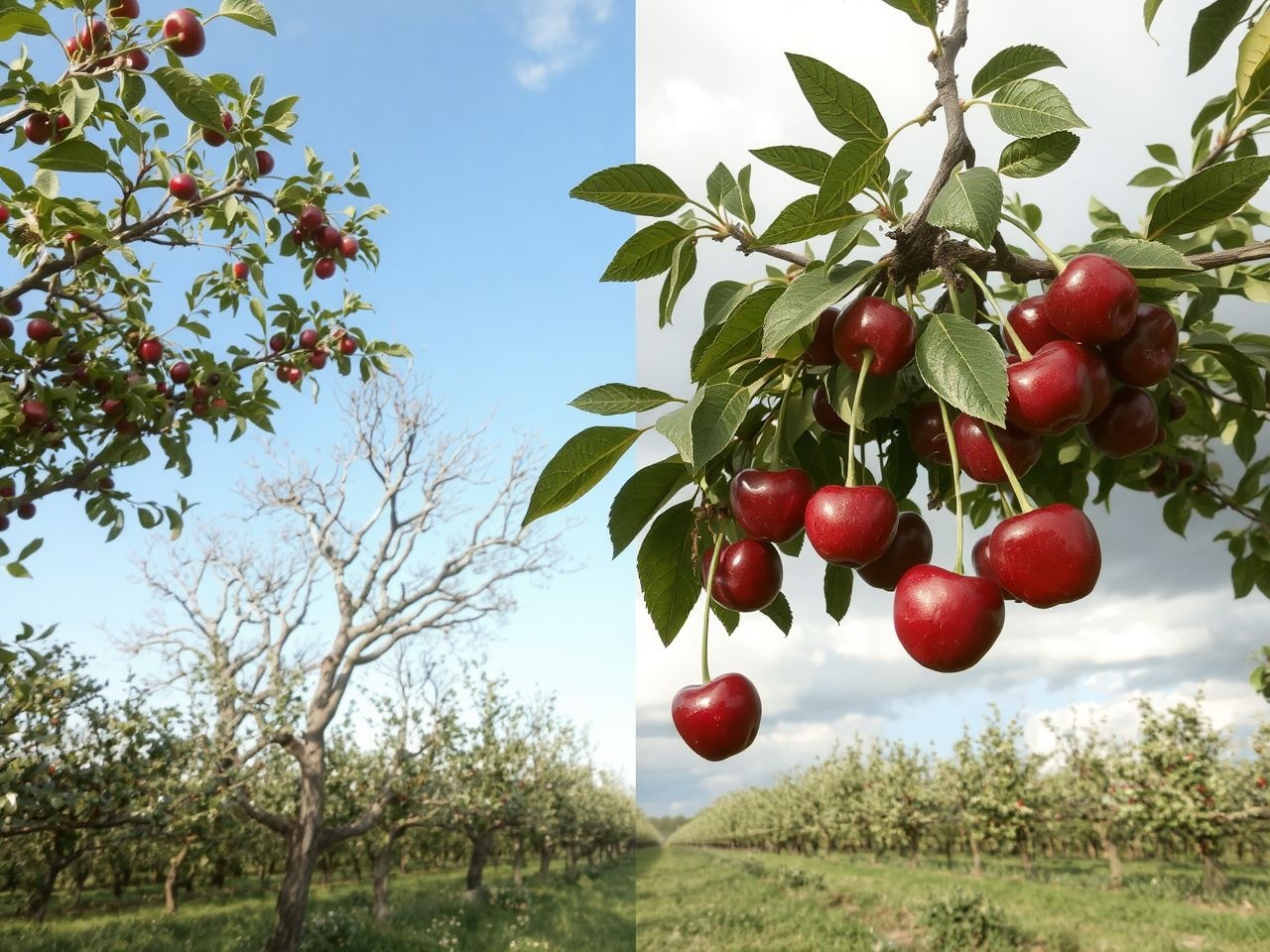 A klímaváltozás késlelteti Jaboulay cseresznye érését Magyarországon.