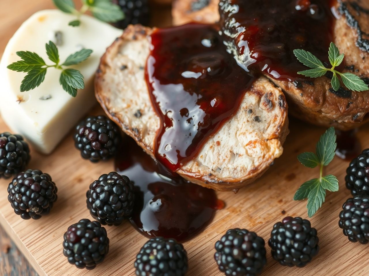 Az édes-savanyú kontraszt kiemeli a húsok ízét.