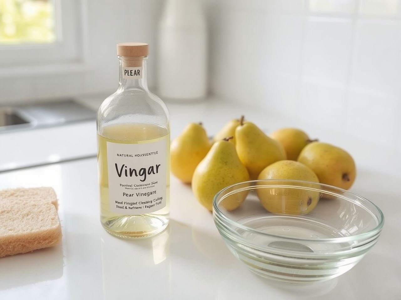 A körteecet eltávolítja a szagokat és fertőtleníti a felületeket.