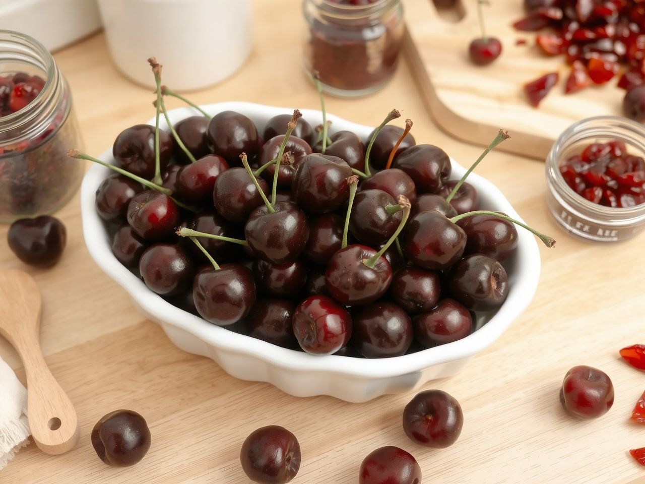 A meggy különleges ízt ad süteményeknek és mártásoknak egyaránt.