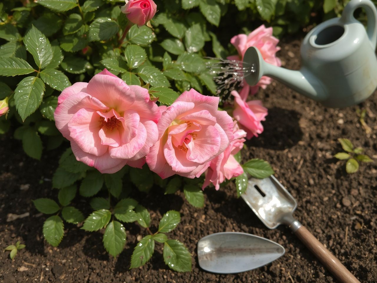 A rózsák egészséges növekedéséhez rendszeres metszés elengedhetetlen.