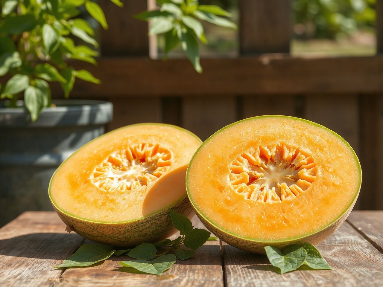 A sárgadinnye gazdag A- és C-vitaminban, nyári frissítőként kiváló.