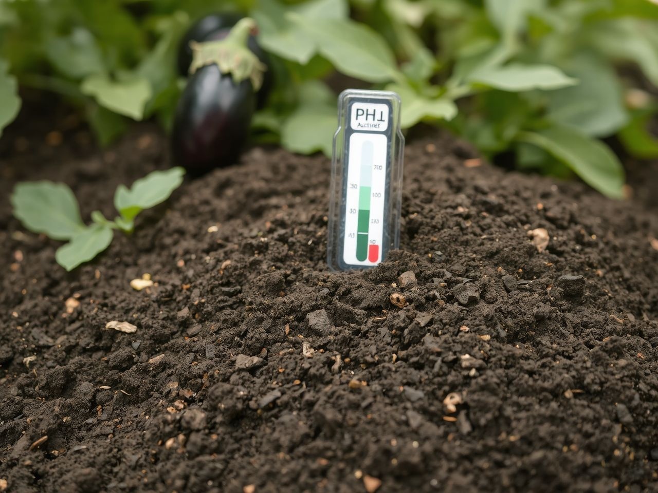 A talaj pH 6-7 között a padlizsán számára optimális.