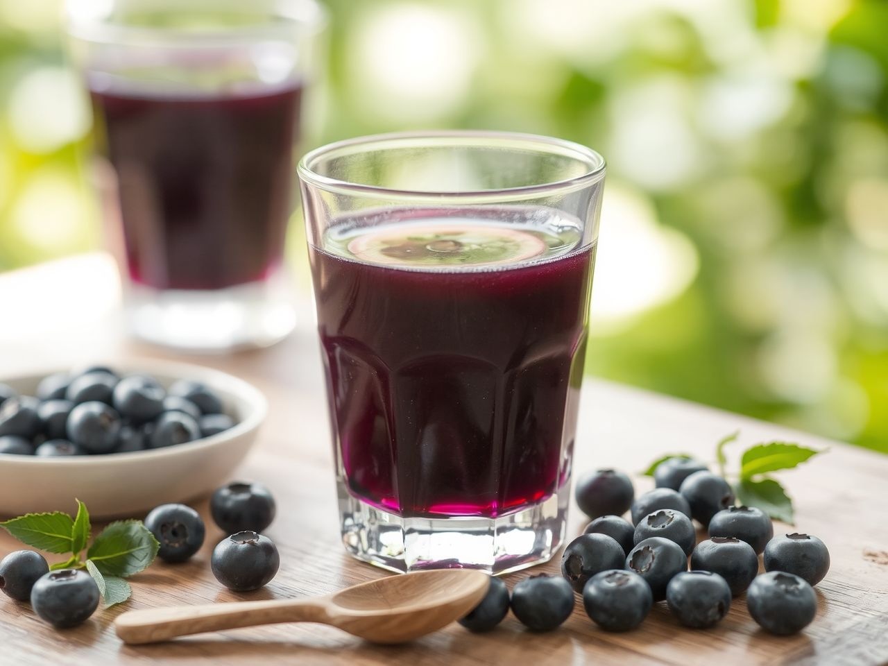 Az áfonya likőr frissítő koktélokhoz és desszertekhez kiváló.